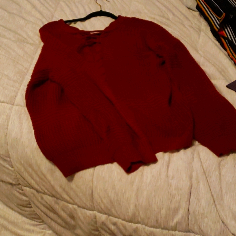Knit sweater